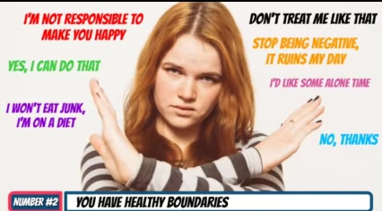 Personal boundries for emotional maturity