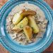 St. Georges Mushroom sauce and baked potatoes