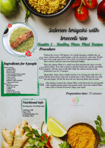 Salmon teriyaki with broccoli rice Healthy recipes